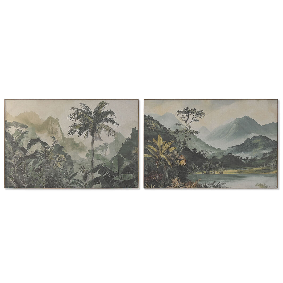 Cuadro Home ESPRIT Abeto 120 x 3 x 80 cm