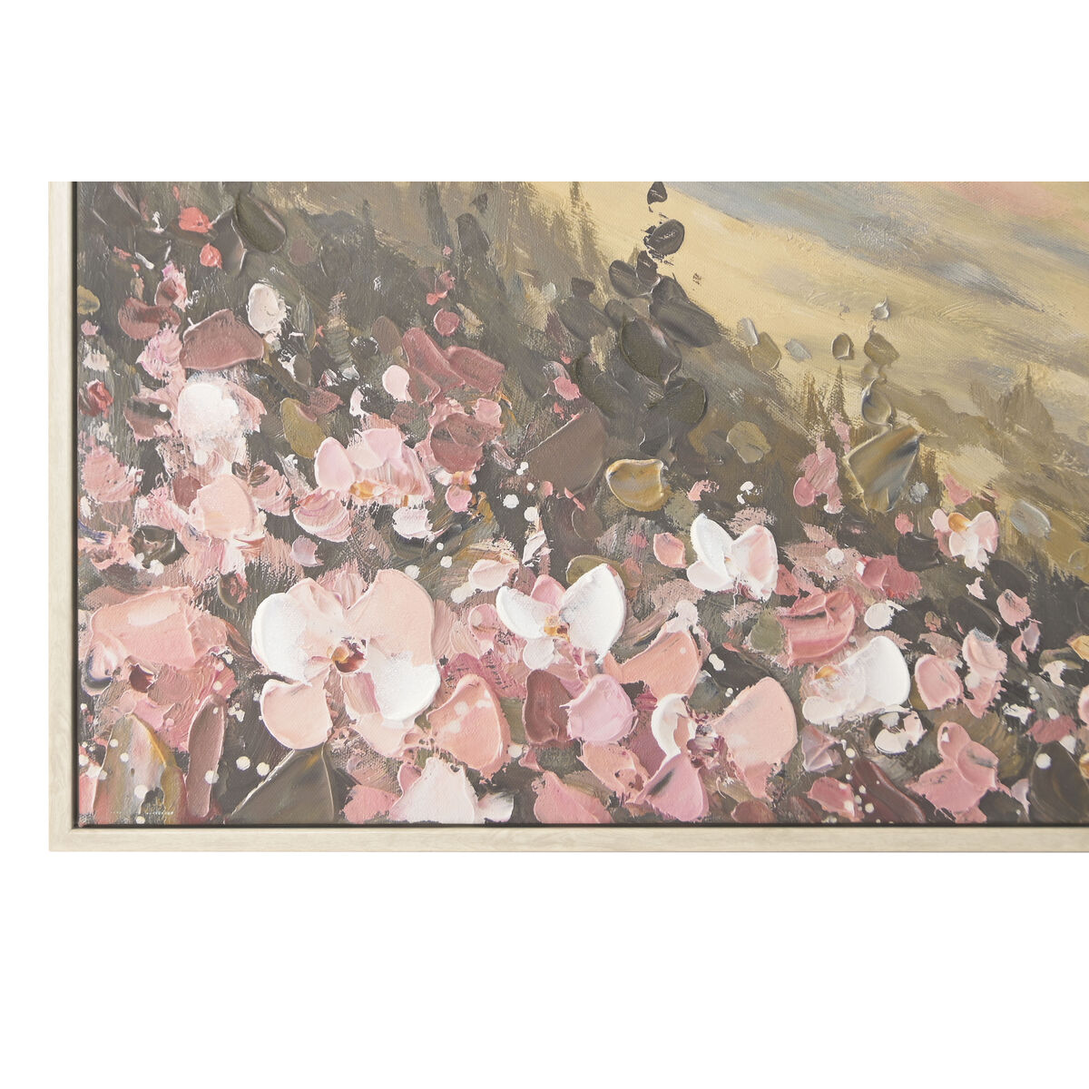 Lienzo Home ESPRIT Azul Verde Montaña 120 x 3,5 x 80 cm (2 Unidades)