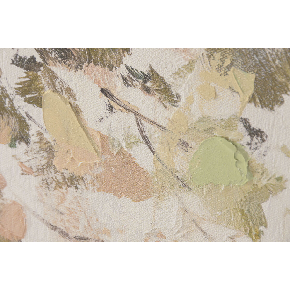 Lienzo Home ESPRIT Blanco Verde Ciudad Cottage 60 x 3,5 x 90 cm (2 Unidades)