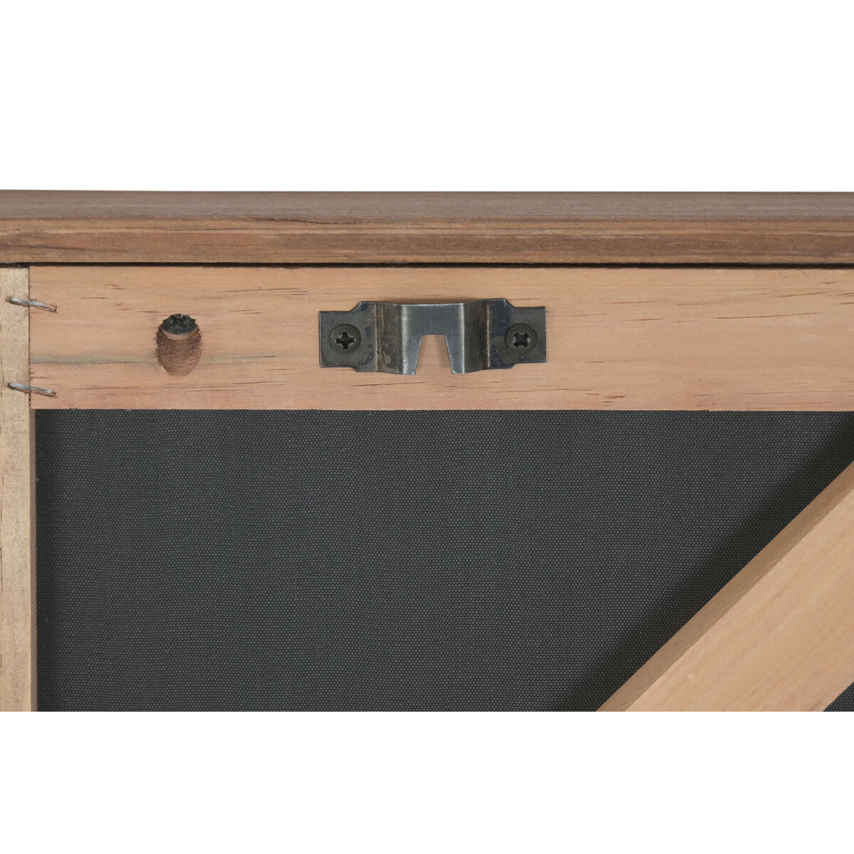 Cuadro Home ESPRIT Pino Madera Reciclada 82 x 4 x 82 cm