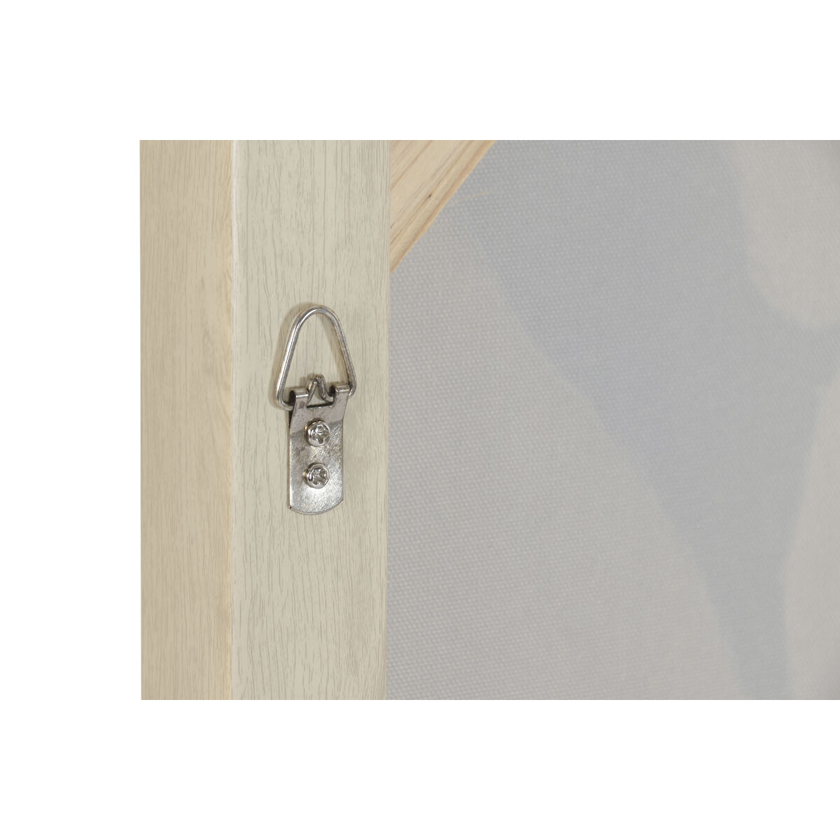 Lienzo Home ESPRIT Azul Blanco Hojas Tropical 82,5 x 4,5 x 122,5 cm (2 Unidades)