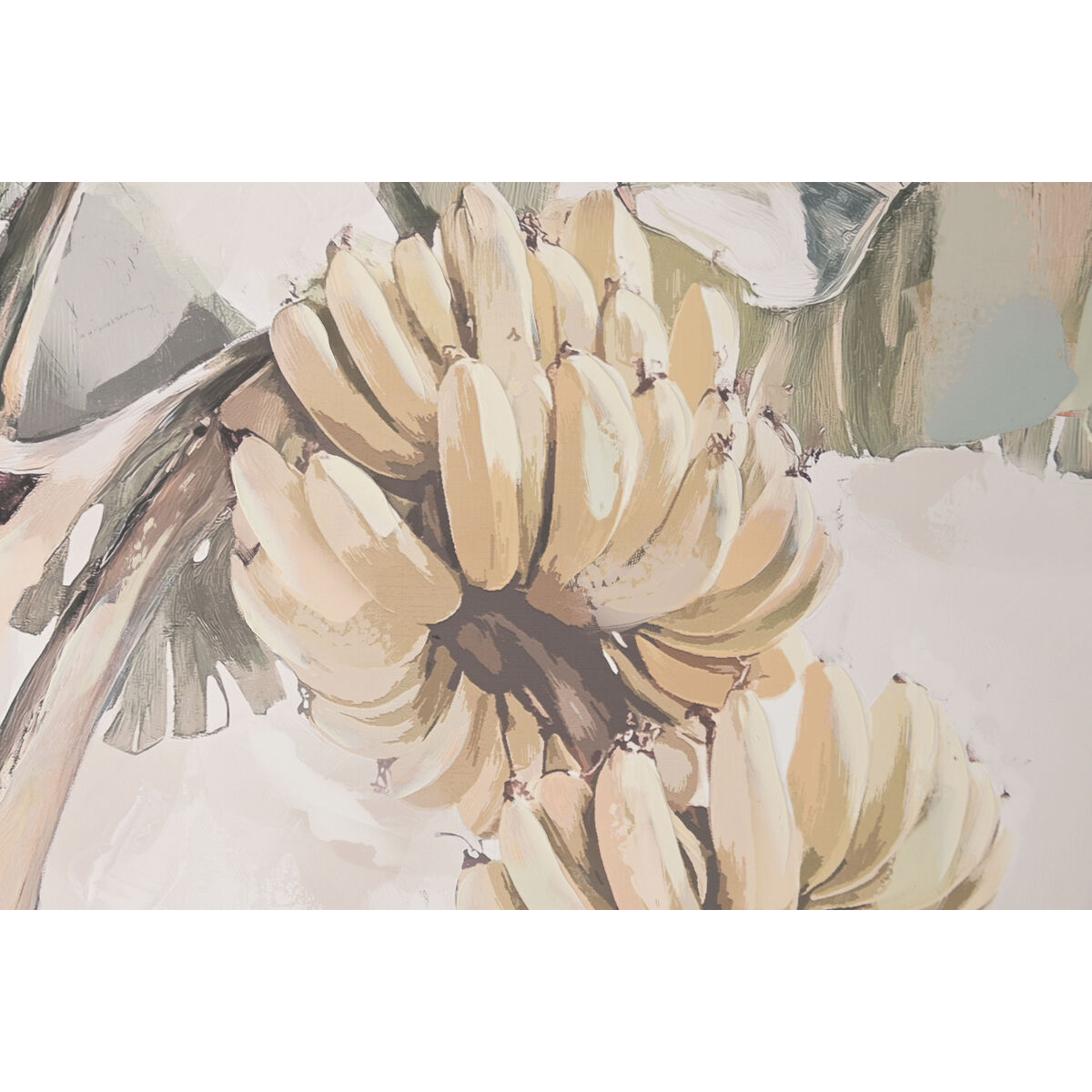 Lienzo Home ESPRIT Amarillo Verde Tropical 82,5 x 3,5 x 122,5 cm (2 Unidades)