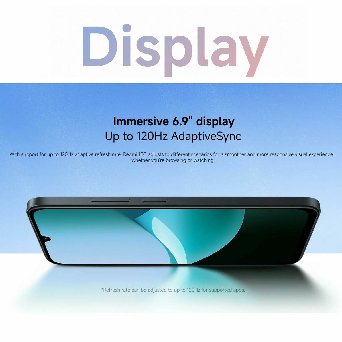 Smartphone Xiaomi Redmi 15C Octa Core 4 GB RAM 256 GB Naranja 6,9"