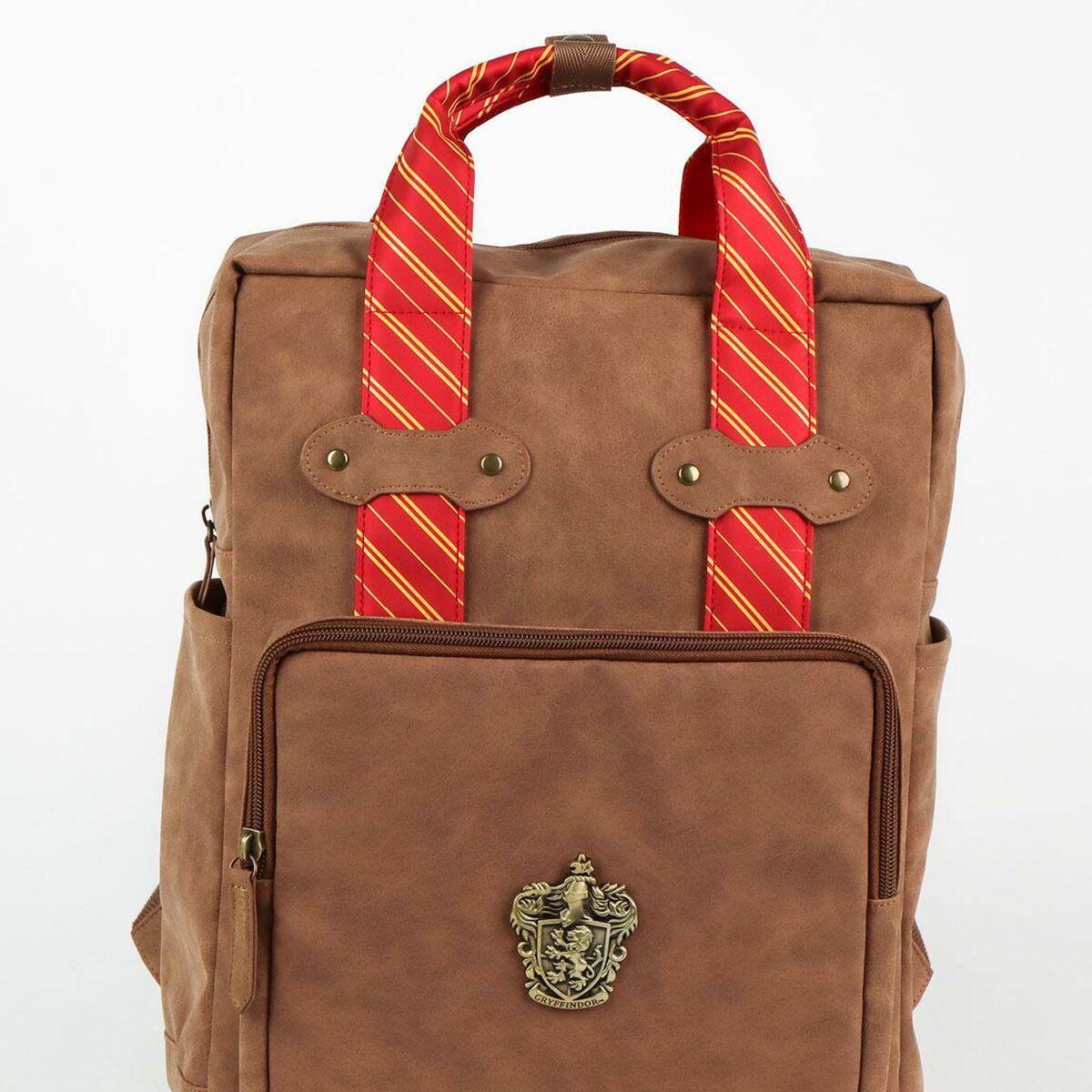Mochila Escolar Harry Potter Marrón