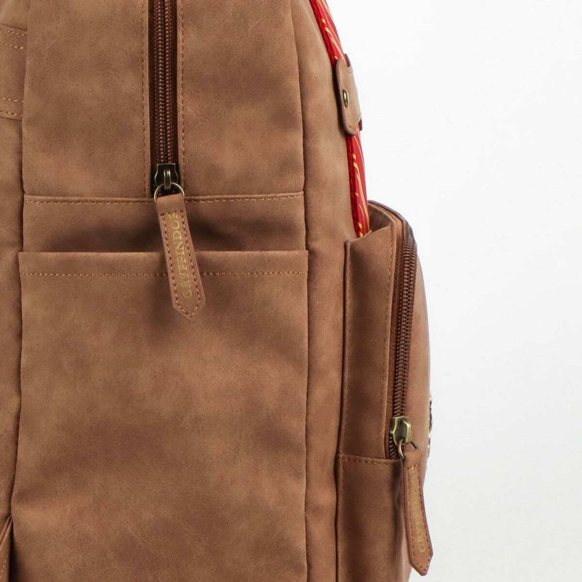 Mochila Escolar Harry Potter Marrón