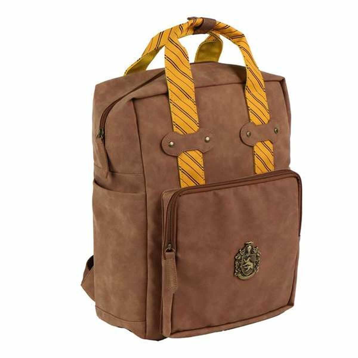 Mochila Escolar Harry Potter Marrón