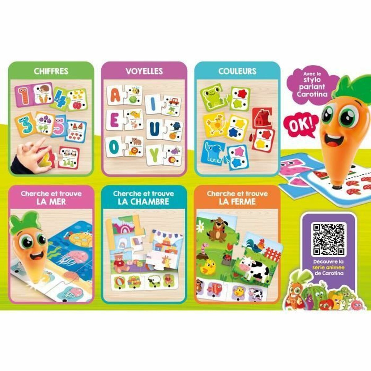 Juego Educativo Lisciani Giochi CAROTINA BABY