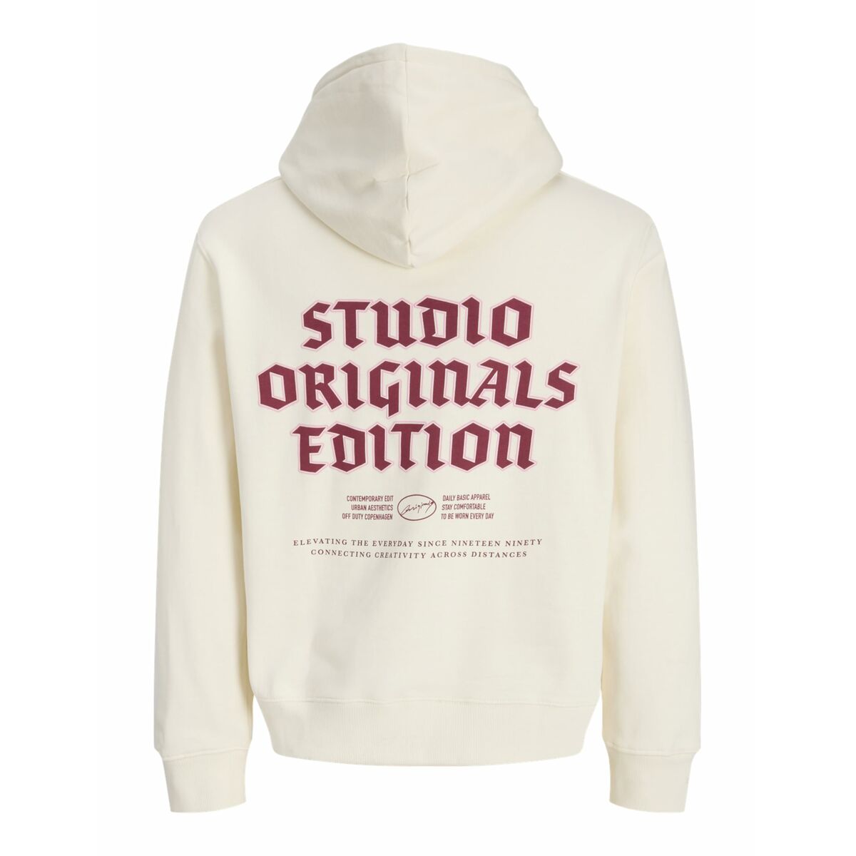 Sudadera con Capucha Hombre Jack & Jones JORMEADOWS SWEAT HOOD 12283868 Beige