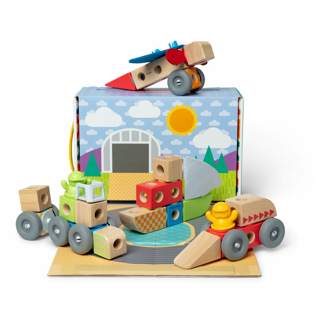Juego de Construcción Melissa & Doug Blockables 54 Piezas