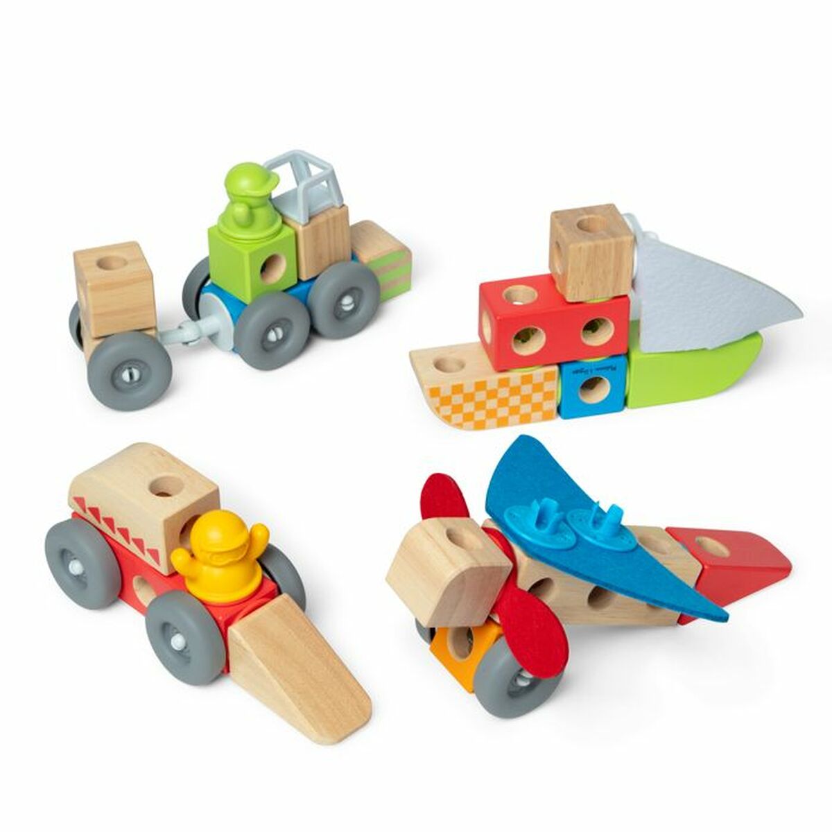 Juego de Construcción Melissa & Doug Blockables 54 Piezas