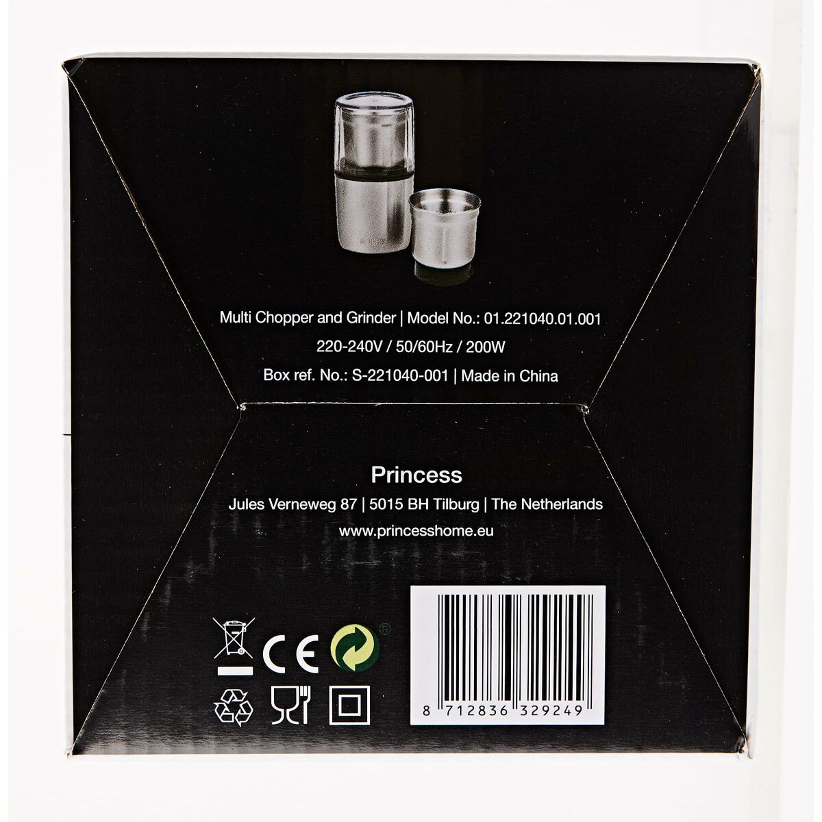 Trituradora Princess 01.221040.01.001