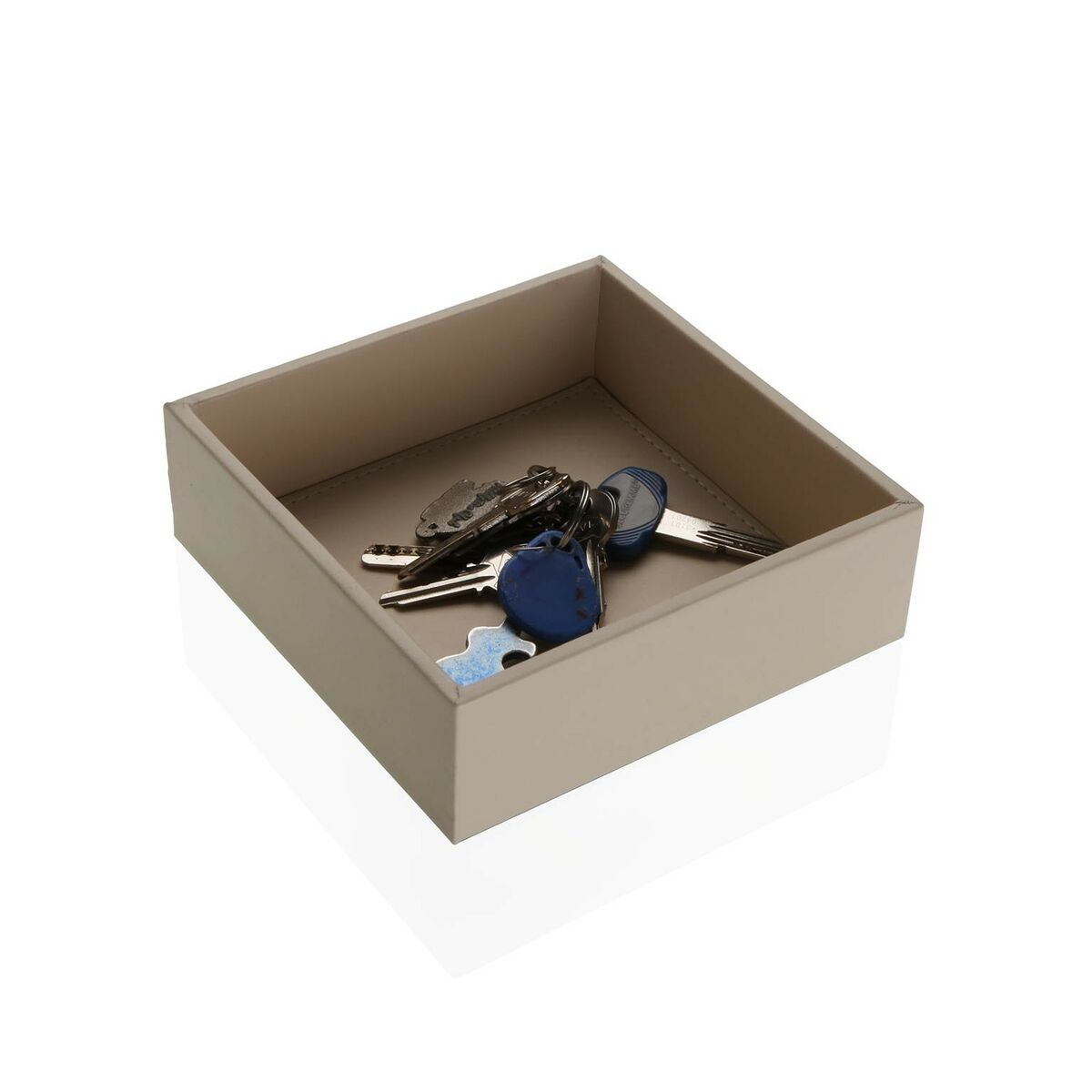 Vaciabolsillos Versa Beige 16 x 5 x 16 cm