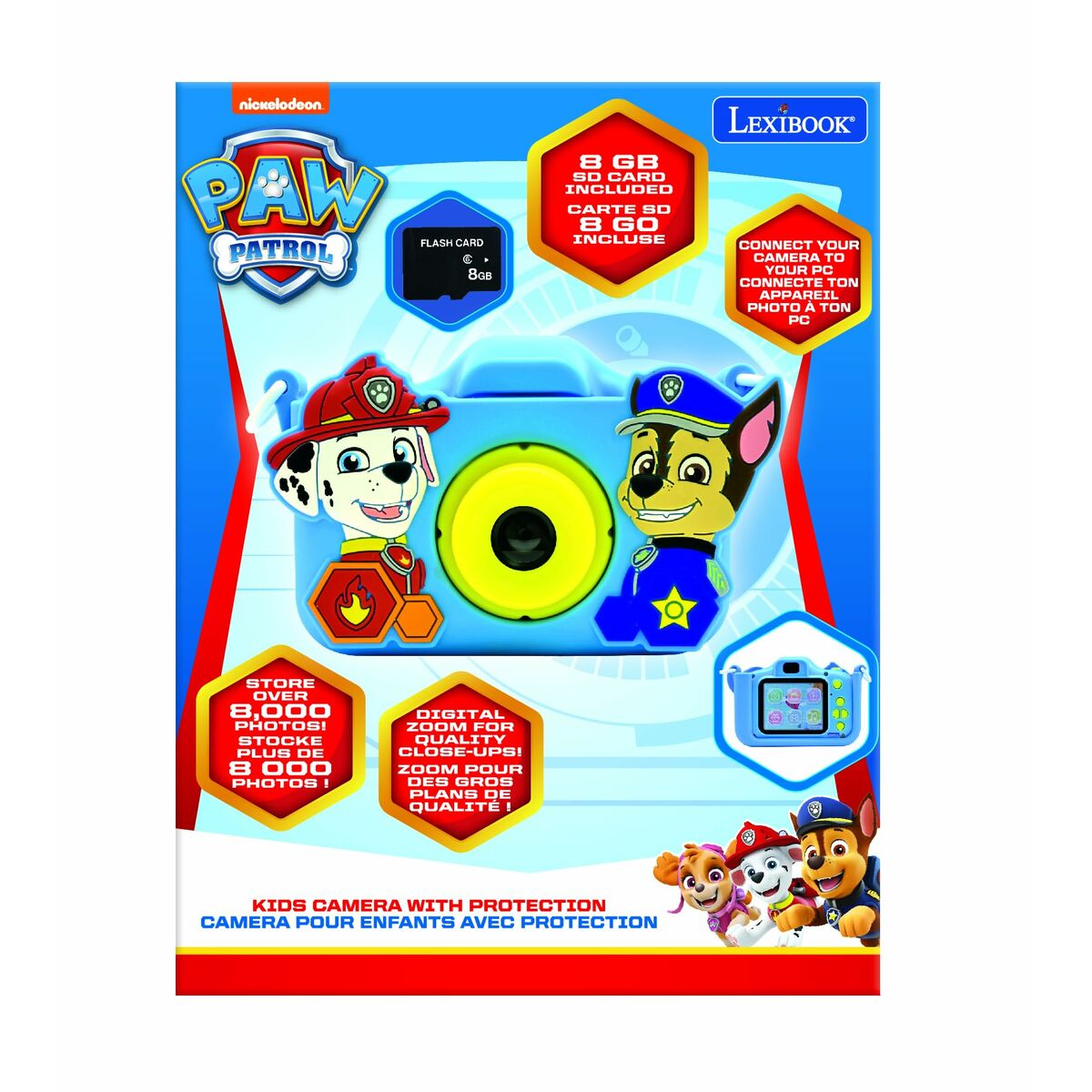 Cámara Digital Lexibook Paw Patrol
