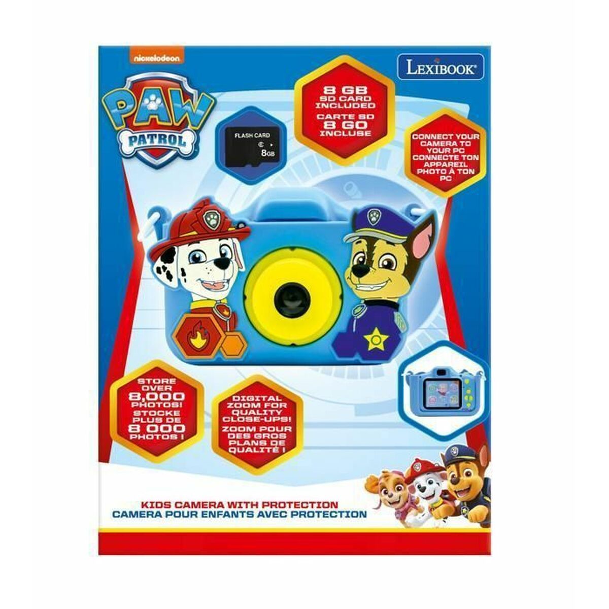 Cámara Digital Lexibook Paw Patrol