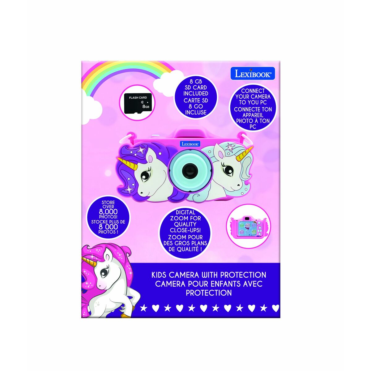 Cámara Digital Lexibook Unicorns