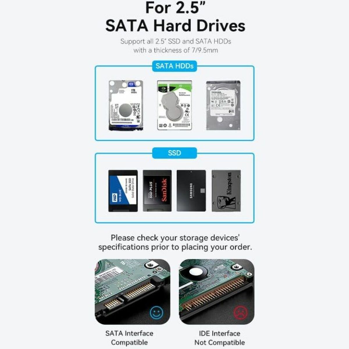 Disco Duro Externo Vention KPBB0 Negro