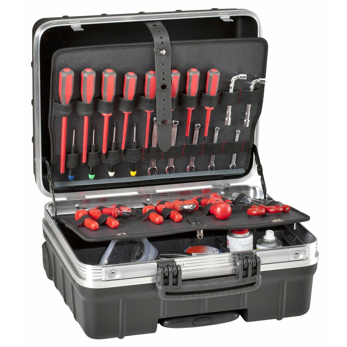 Maletín de Herramientas GT Line Metal Aluminio Caucho Polipropileno