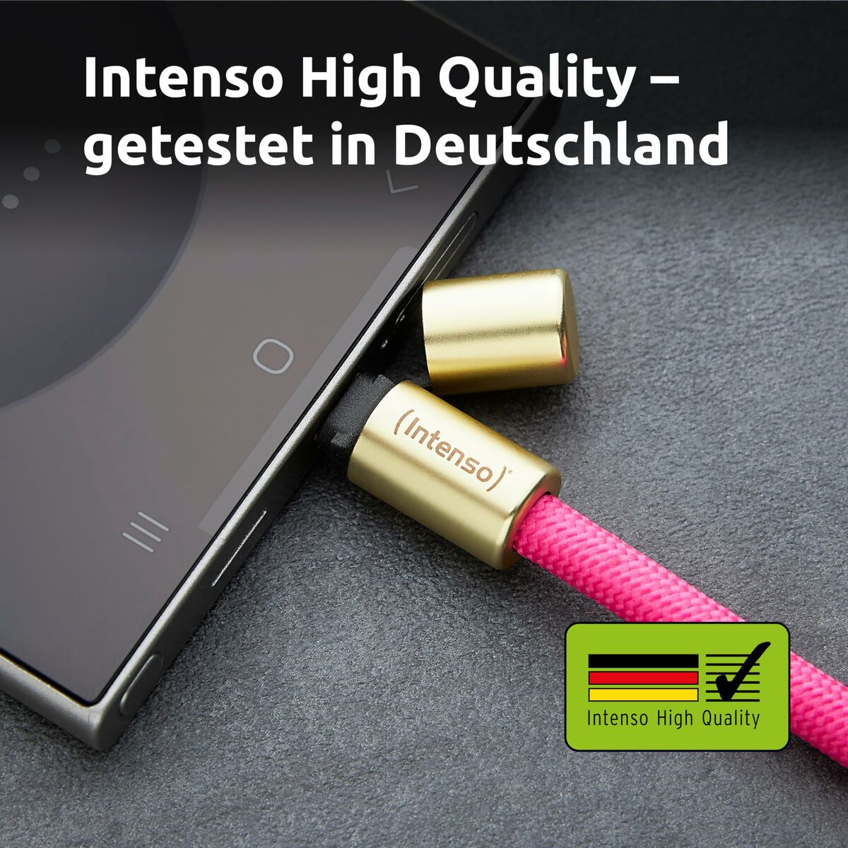 Cable USB-C INTENSO 7991004 Rosa