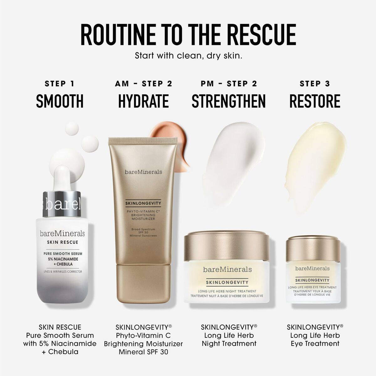 Crema de Día bareMinerals SKIN RESCUE 30 ml