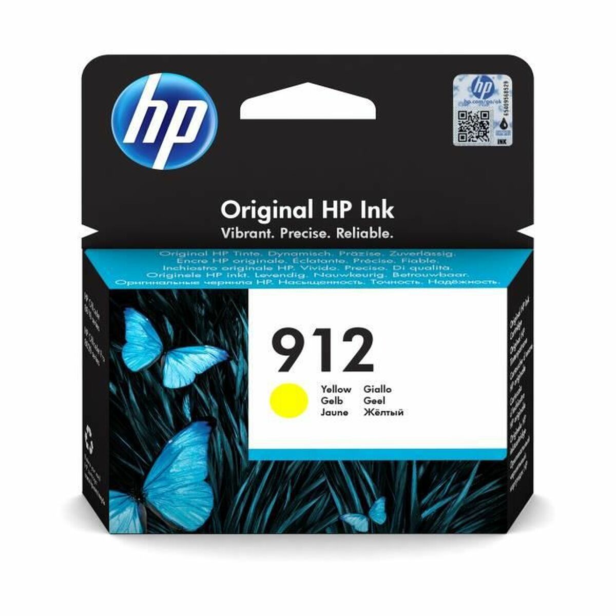Cartucho de Tinta Original HP 912 Amarillo