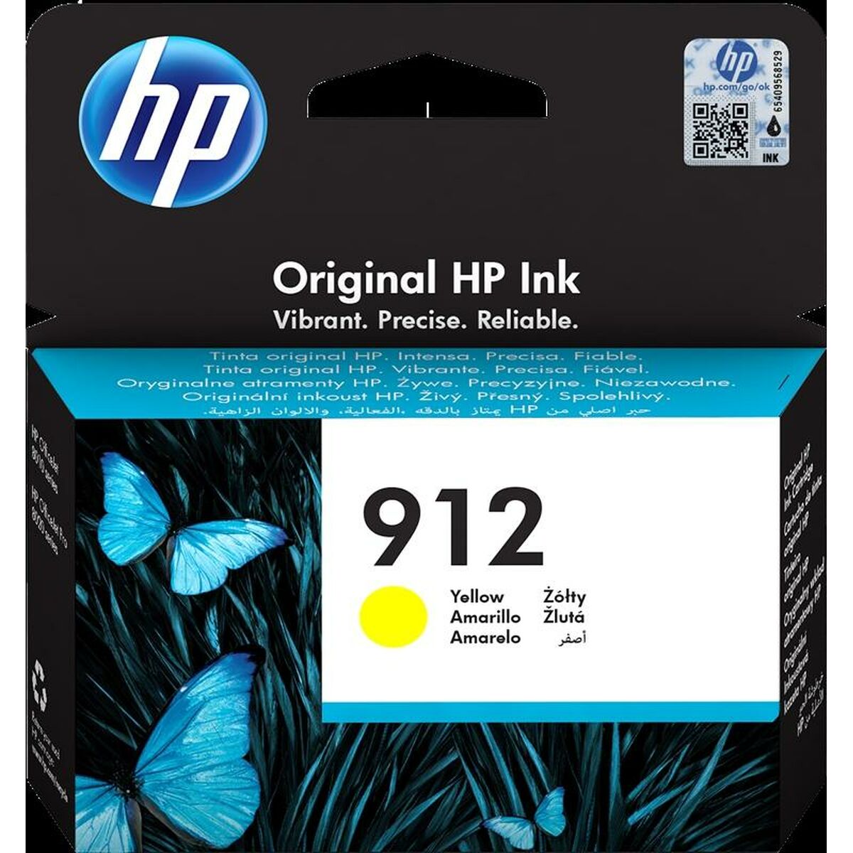 Cartucho de Tinta Original HP 912 Amarillo