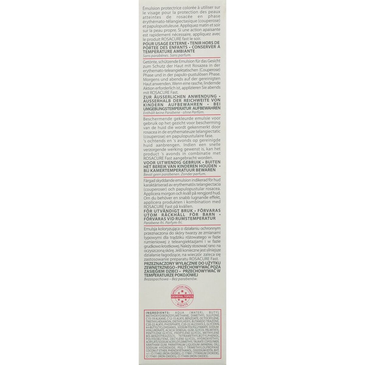 Crema Facial Rosacure ROSACURE Spf 30 30 ml