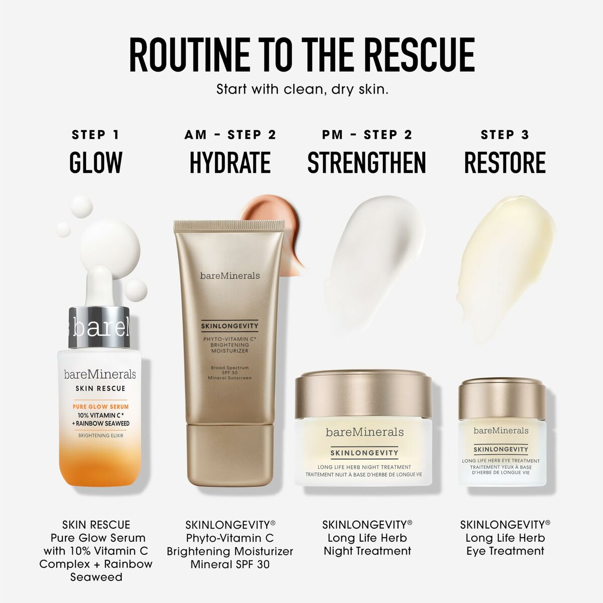 Crema de Día bareMinerals SKIN RESCUE 30 ml