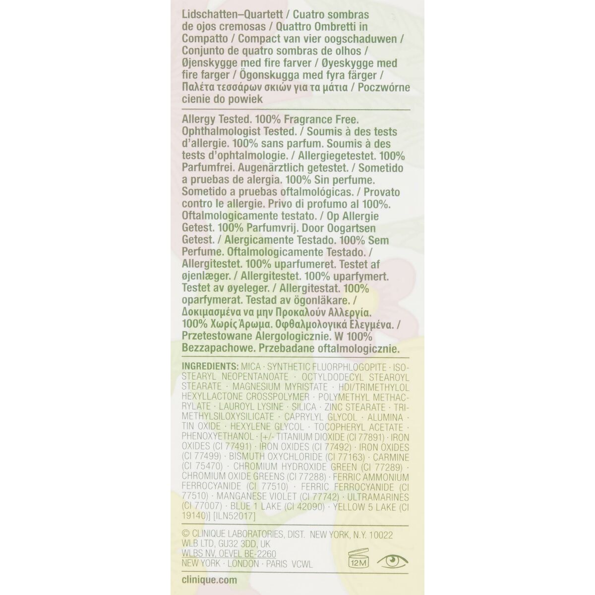 Set de Maquillaje Clinique ALL ABOUT SHADOW