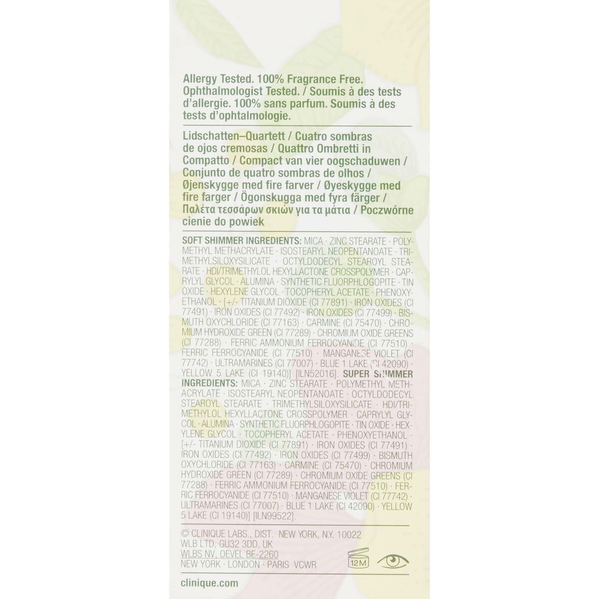 Set de Maquillaje Clinique ALL ABOUT SHADOW