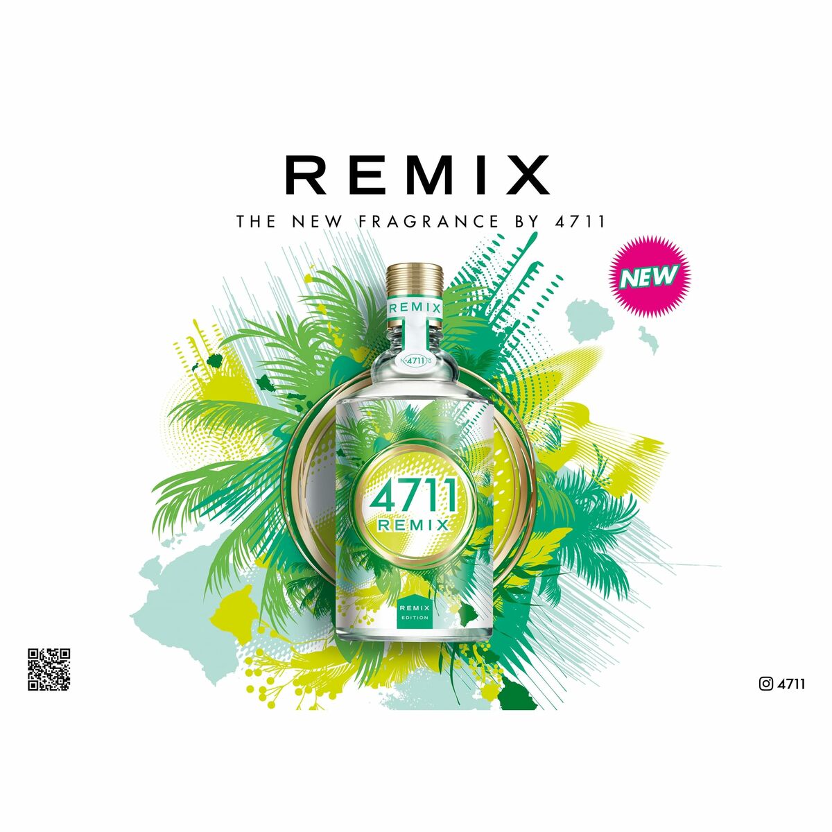 Perfume Unisex 4711 Remix Green Oasis EDP 100 ml