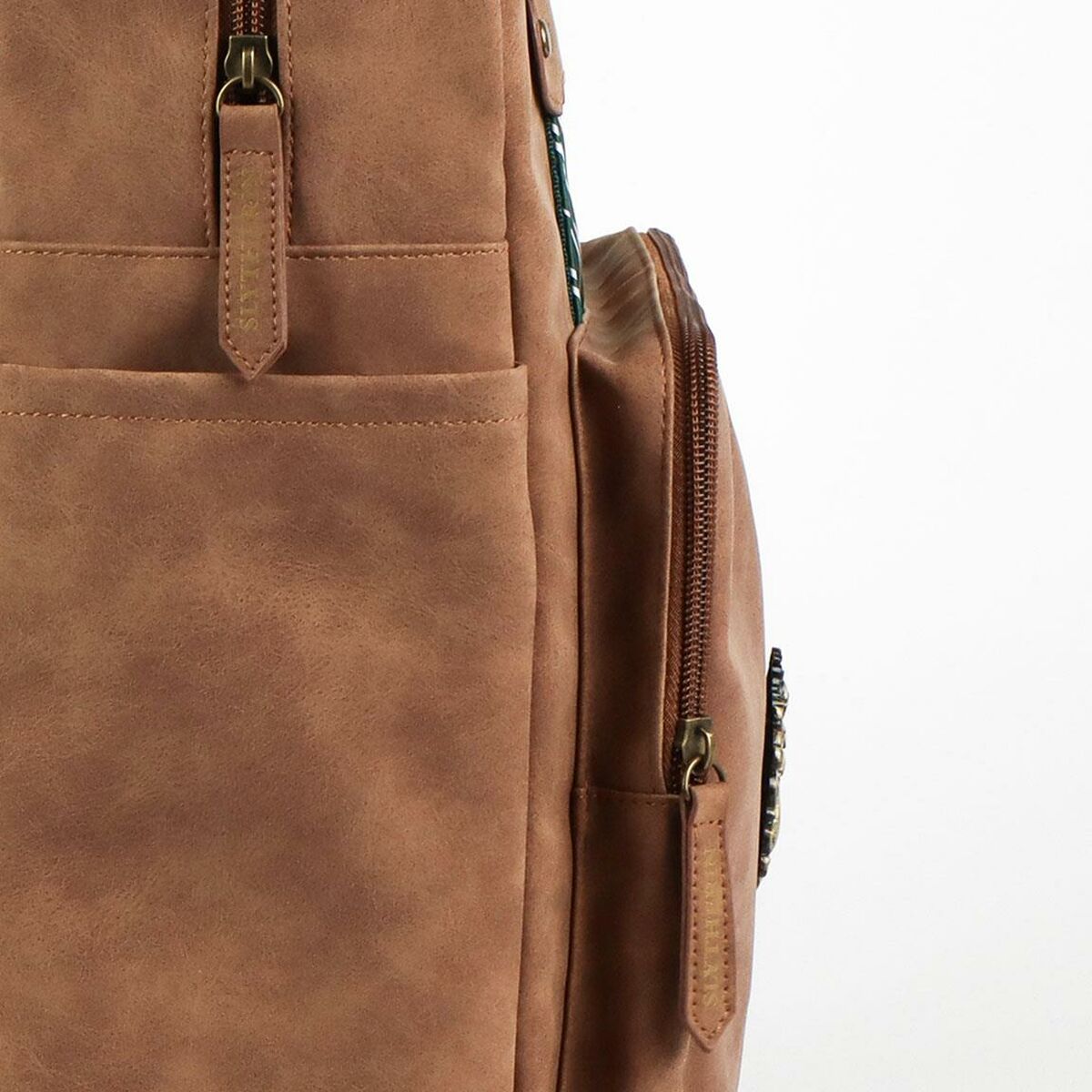 Mochila Escolar Harry Potter Marrón