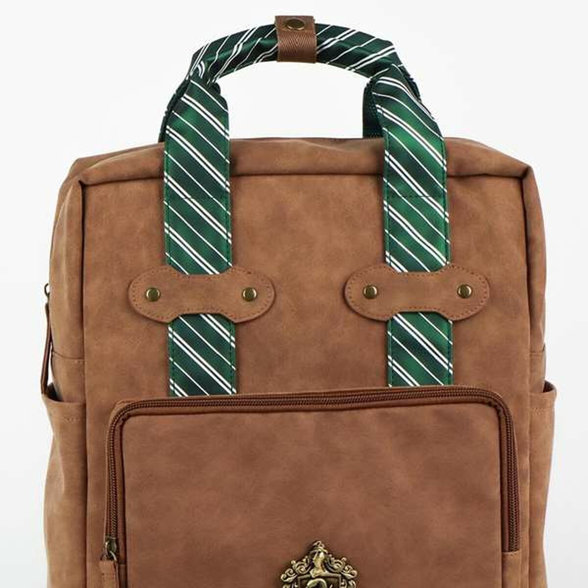 Mochila Escolar Harry Potter Marrón