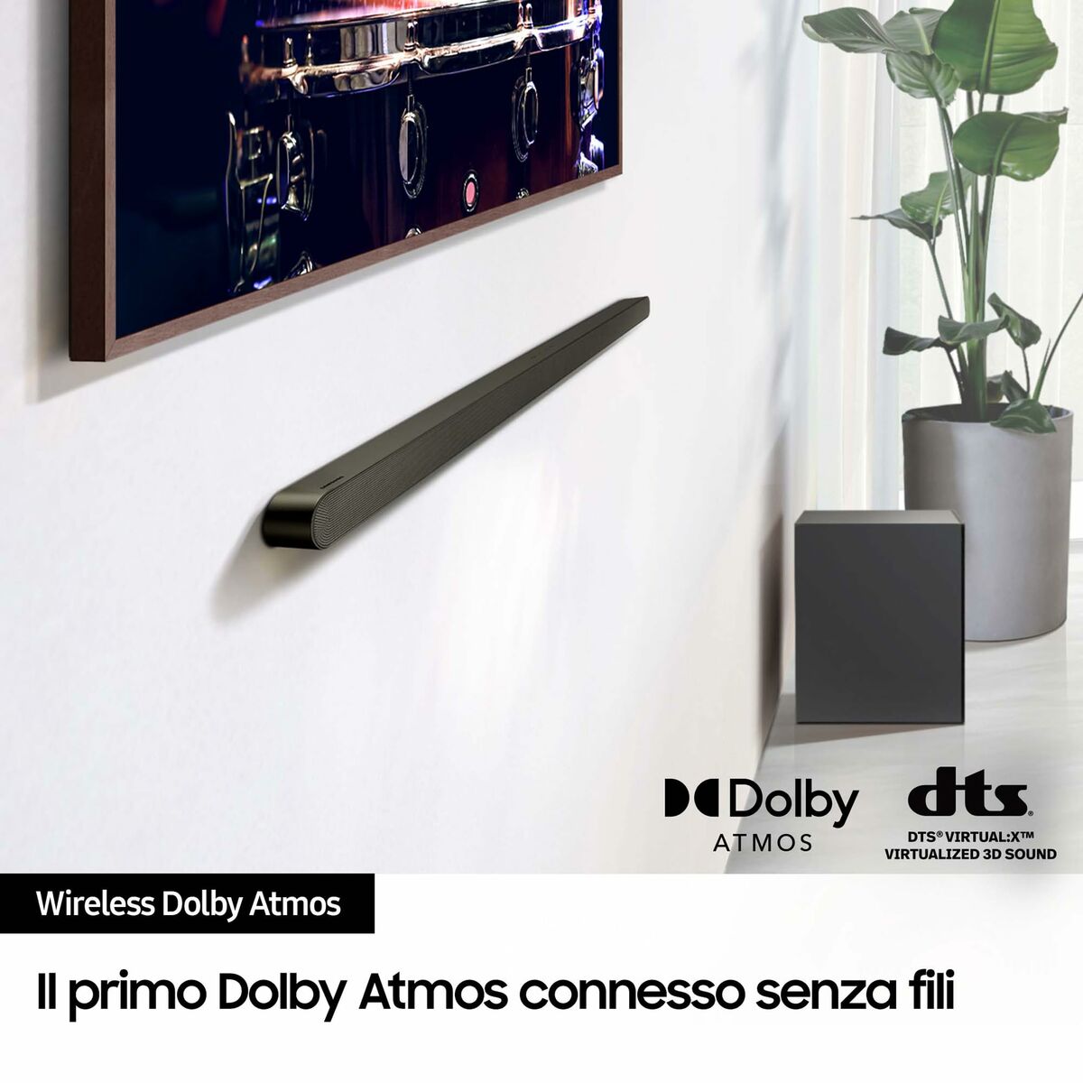 Barra de Sonido Samsung HW-S700D/ZF Negro
