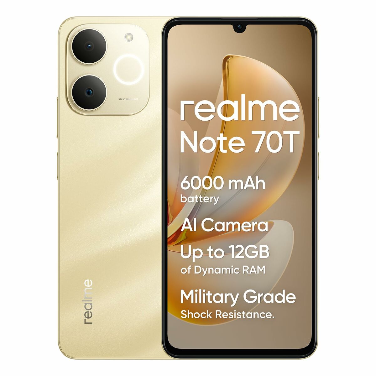 Smartphone Realme RMX5313 6,74" Octa Core 4 GB RAM 64 GB Oro
