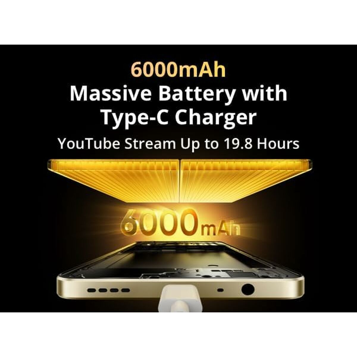 Smartphone Realme RMX5313 6,74" Octa Core 4 GB RAM 64 GB Oro