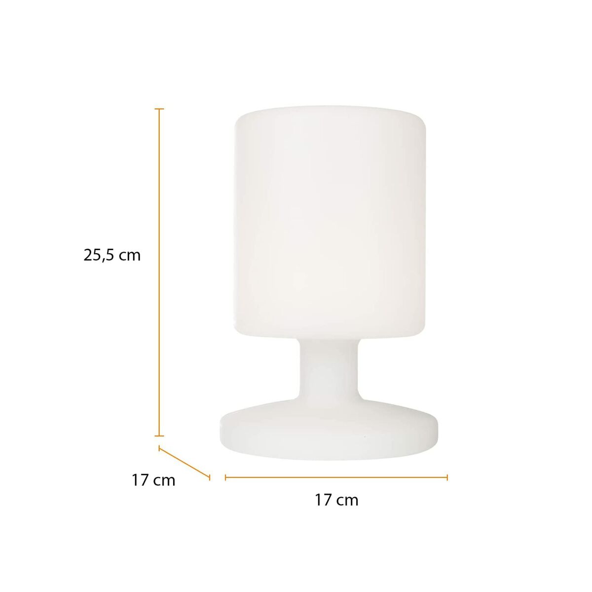Farolillo Smartwares IDE-60067 Blanco Plástico