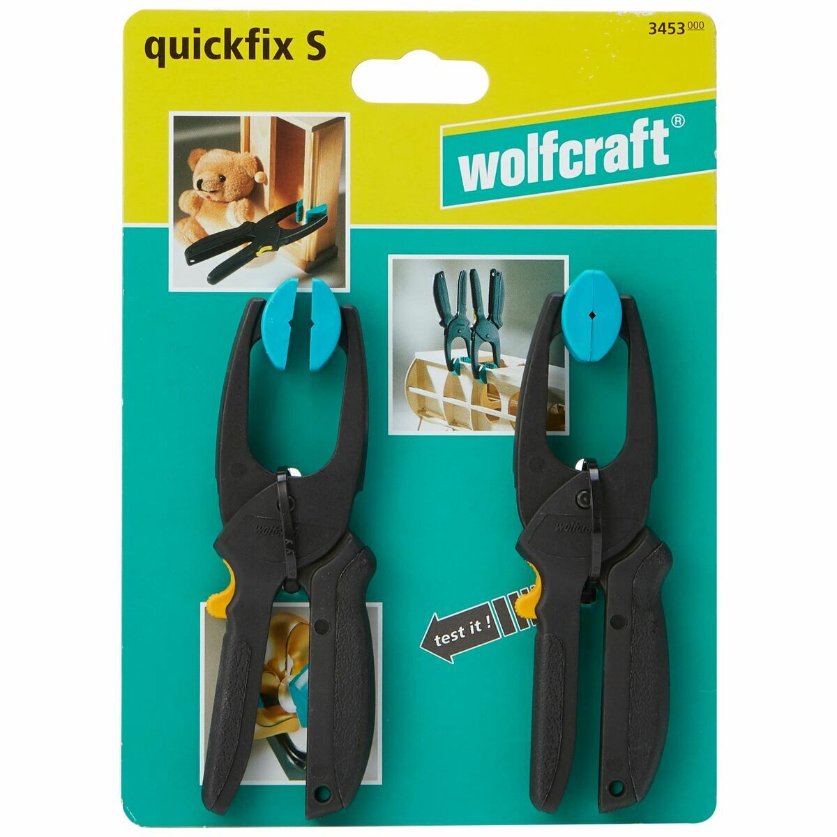 Pinza de sujeción Wolfcraft 34530000 Mini