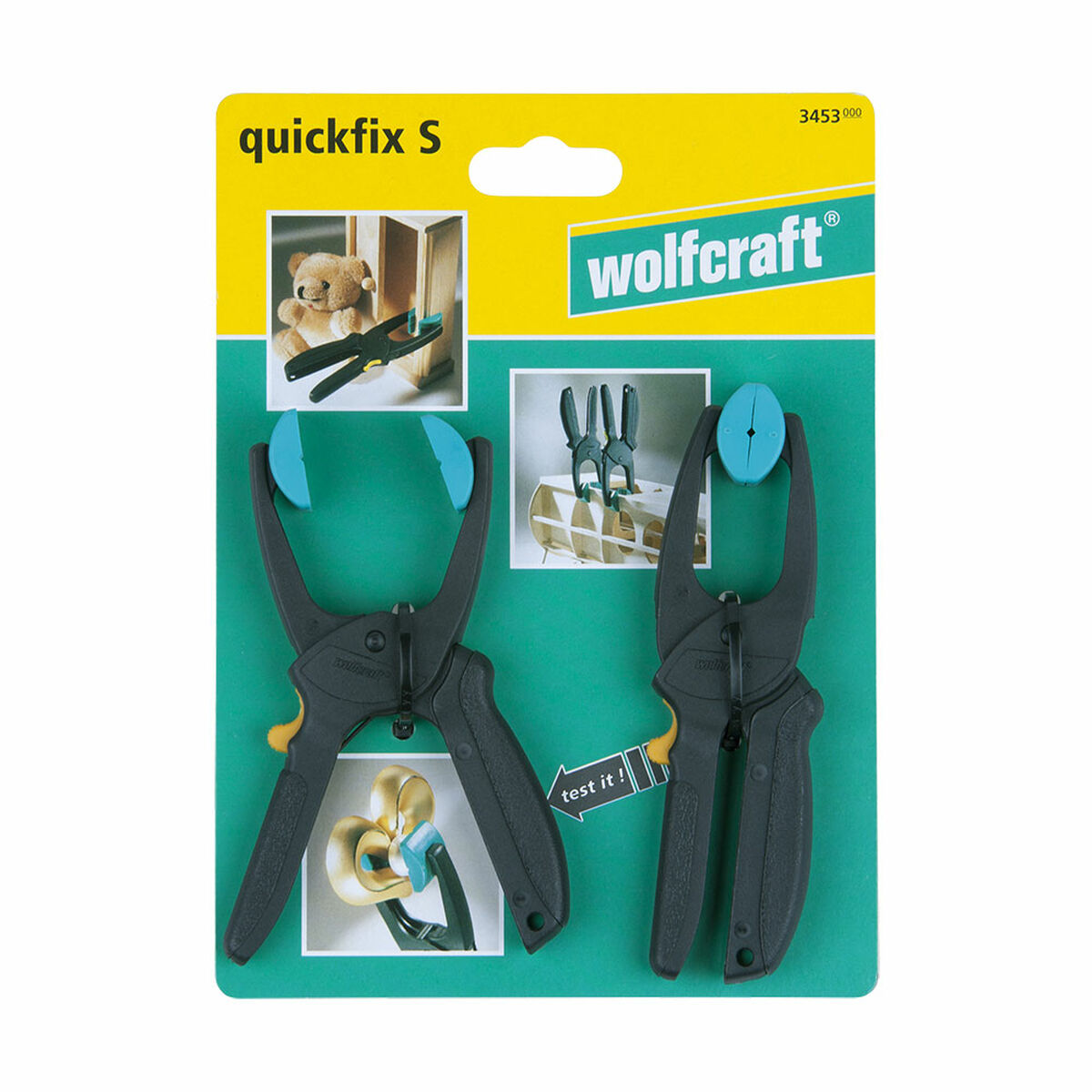 Pinza de sujeción Wolfcraft 34530000 Mini