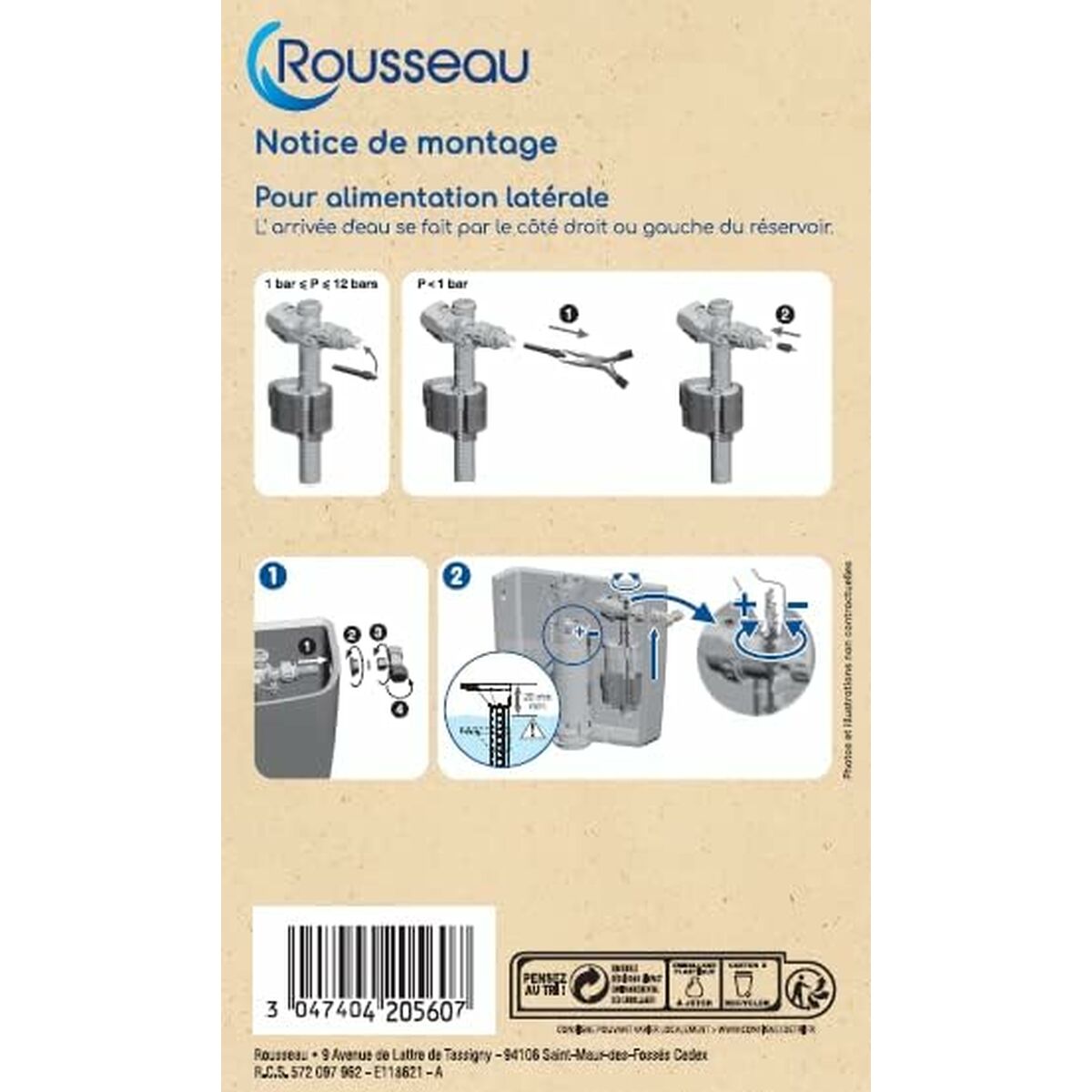 Kit de reparación Edouard Rousseau