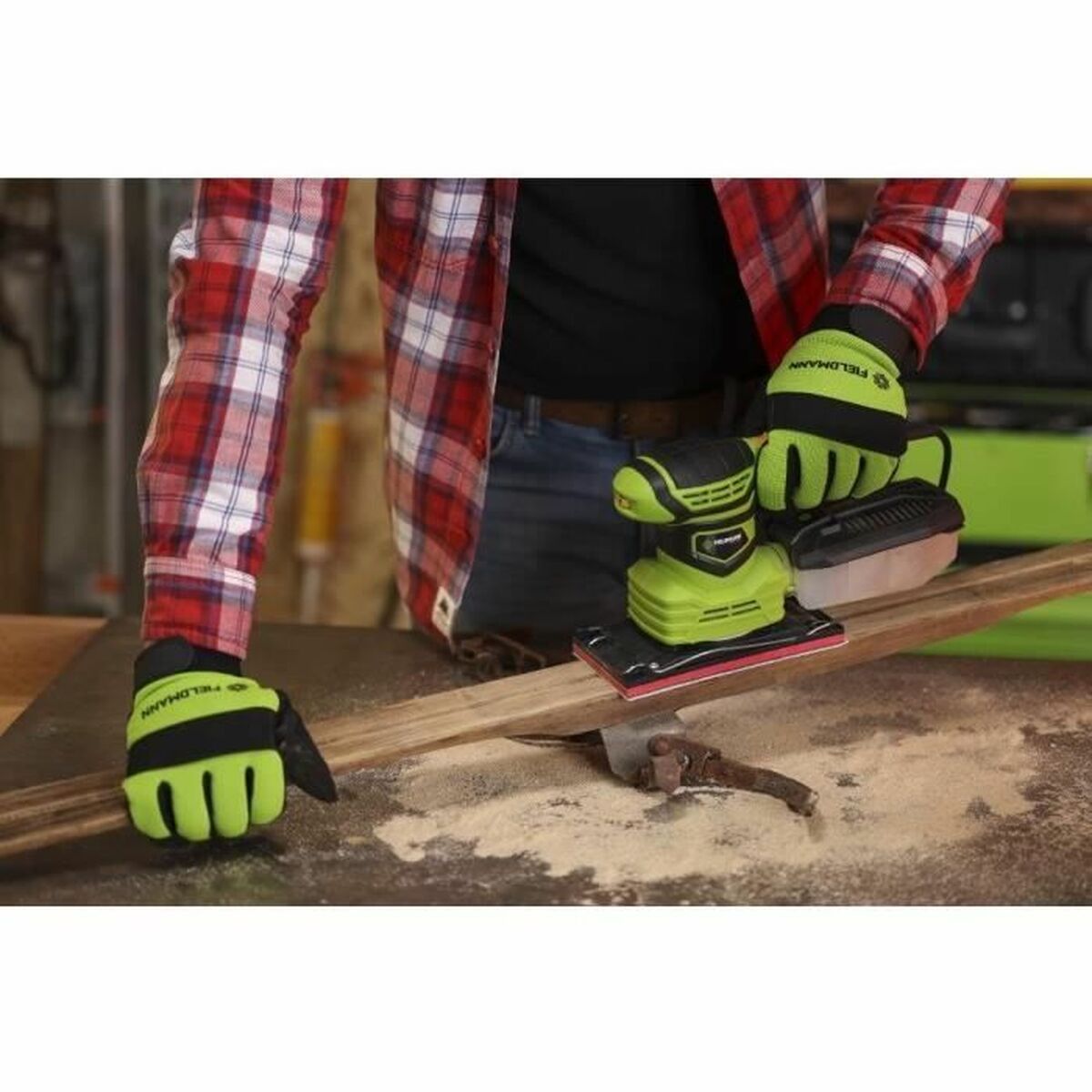 Lijadora excéntrica Fieldmann 230 V