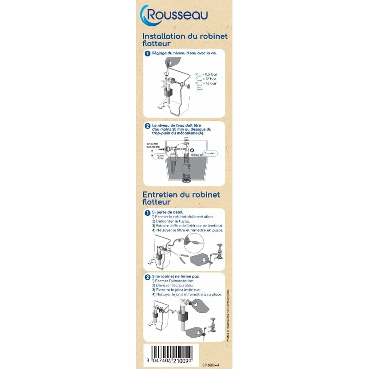 Kit de reparación Edouard Rousseau