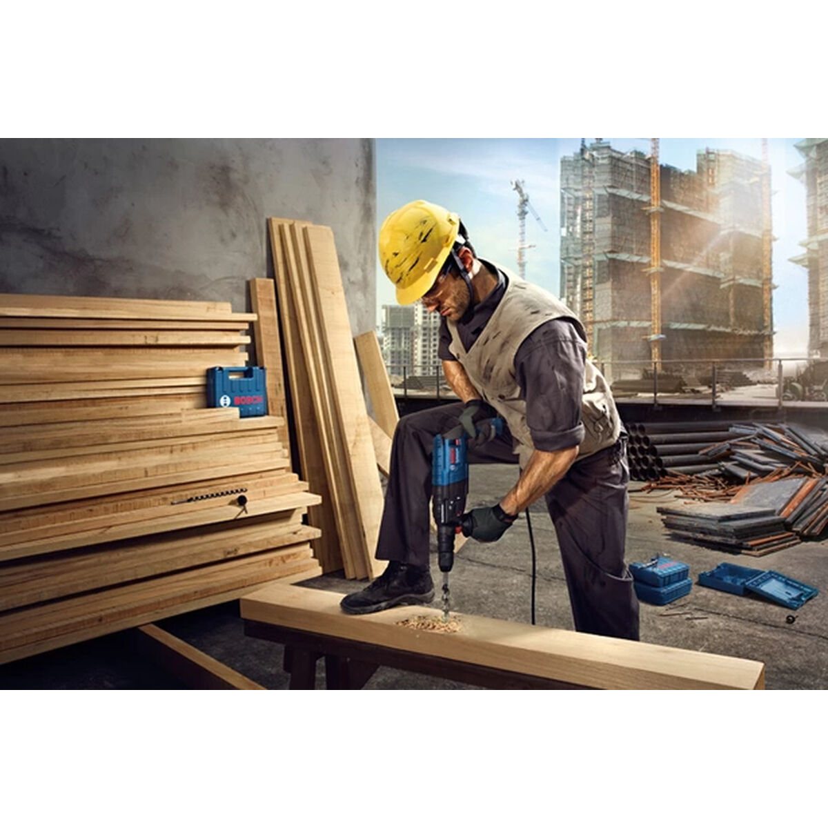 Martillo perforador BOSCH 4200 RPM