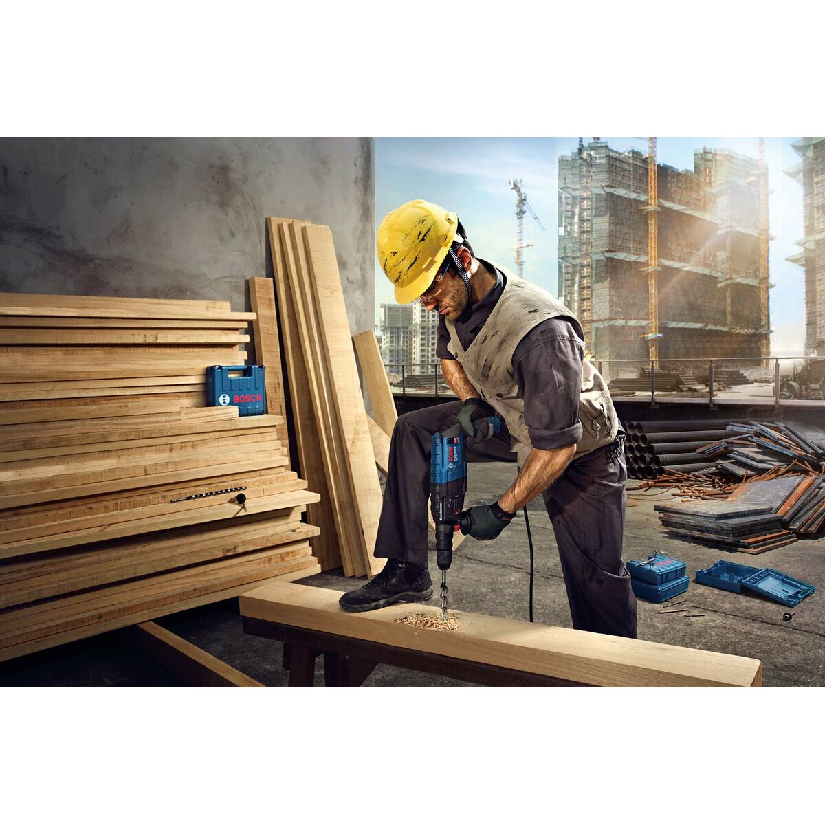 Martillo perforador BOSCH 4200 RPM