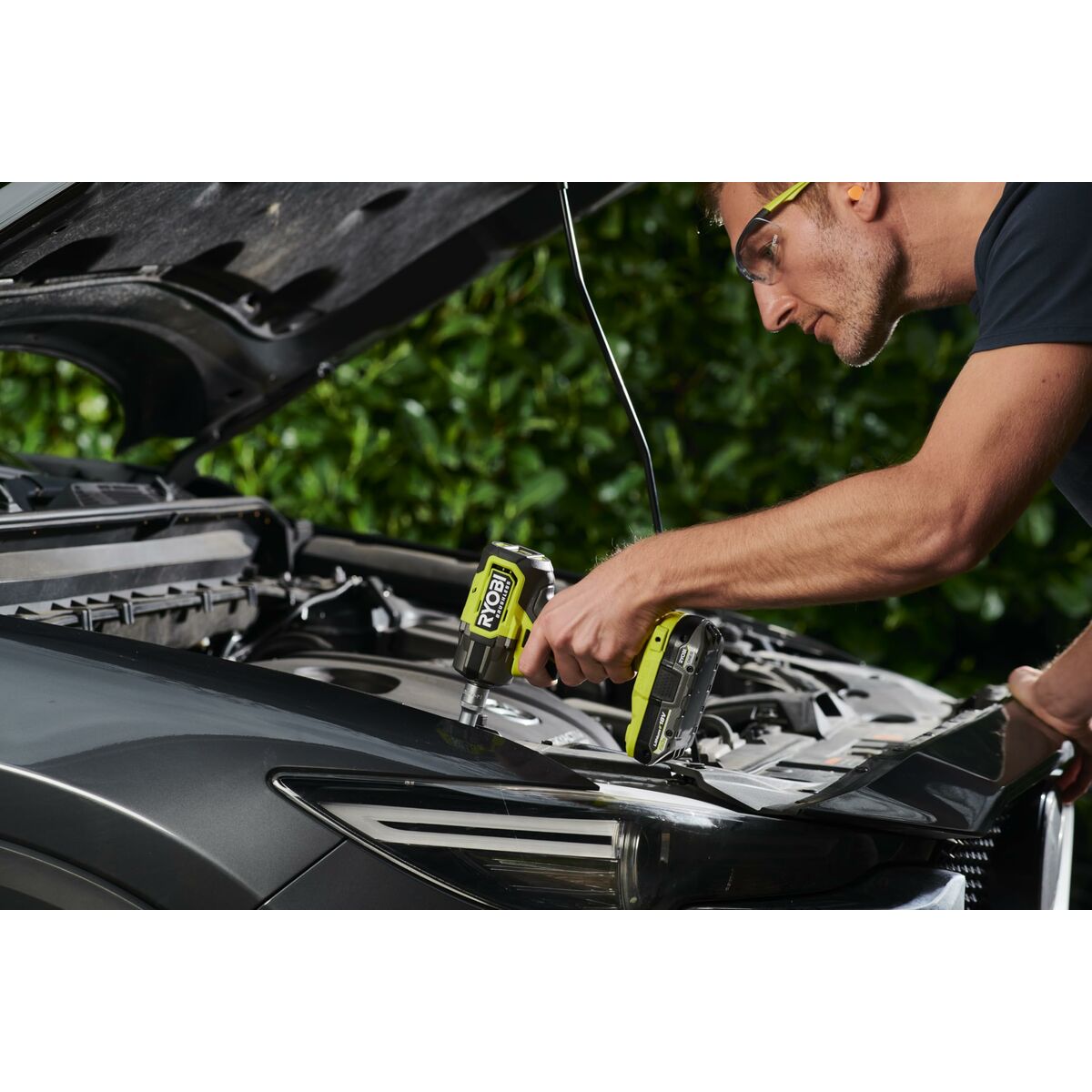 Llave de carraca Ryobi