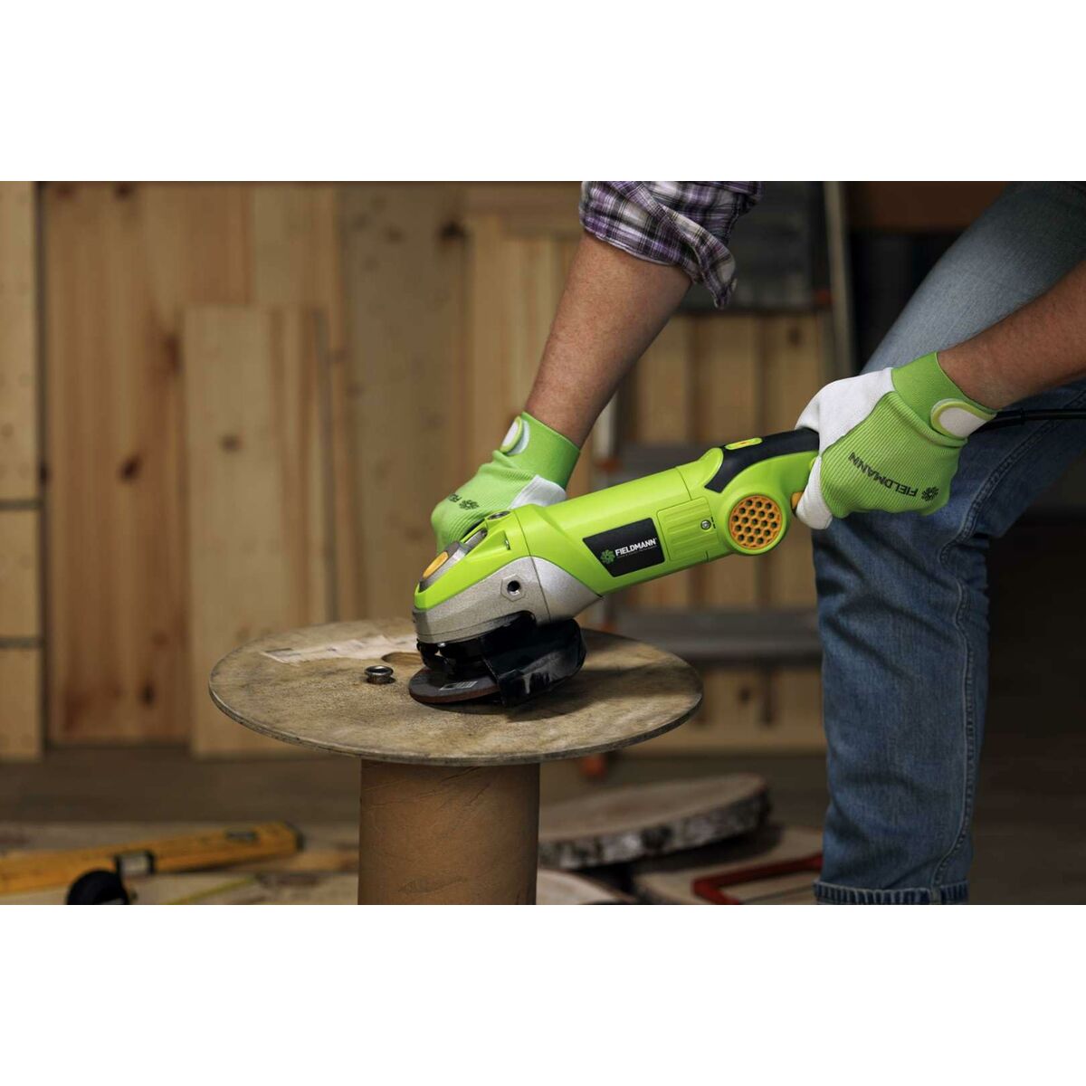 Amoladora angular Fieldmann 1400 W