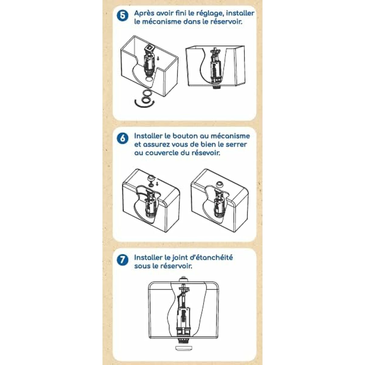 Kit de reparación Rousseau