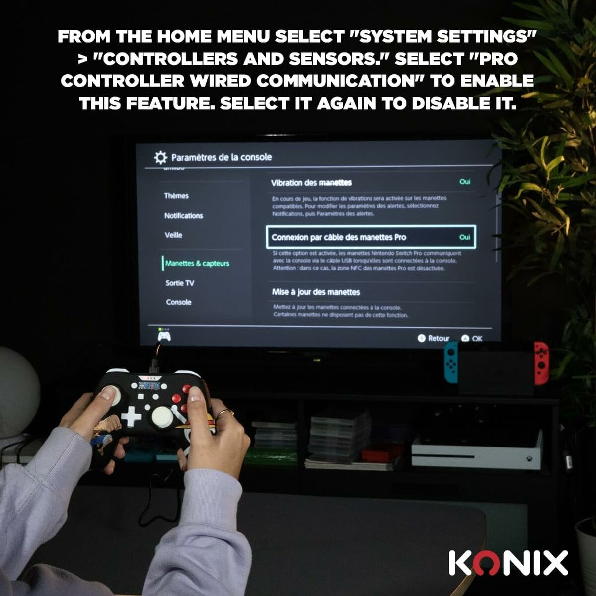 Adaptador USB KONIX 3 m