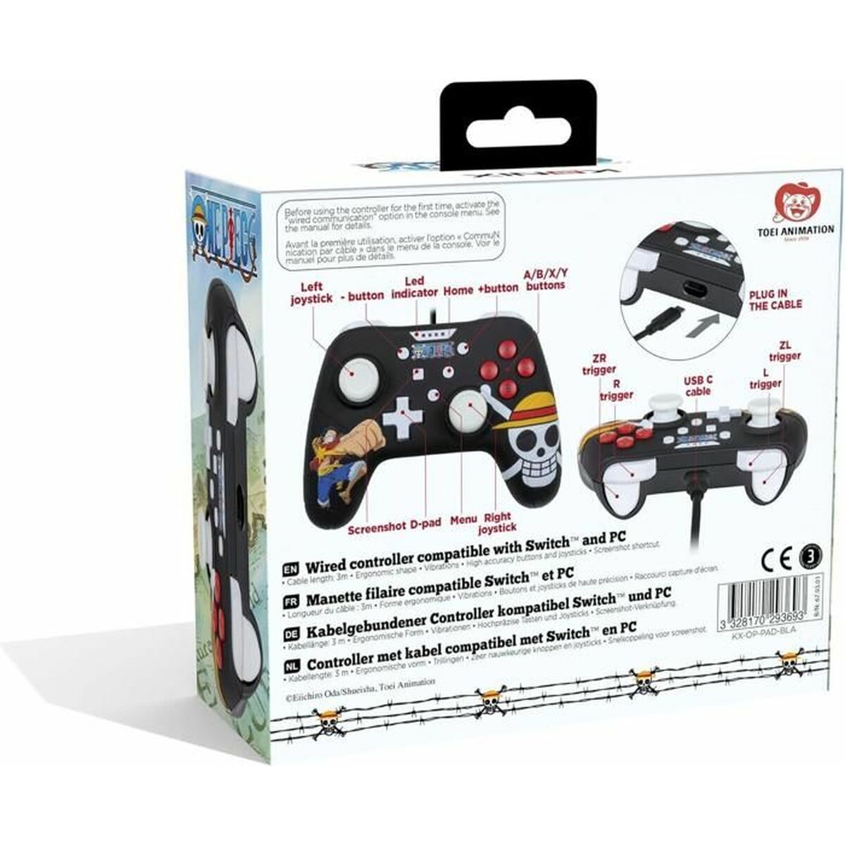 Adaptador USB KONIX 3 m