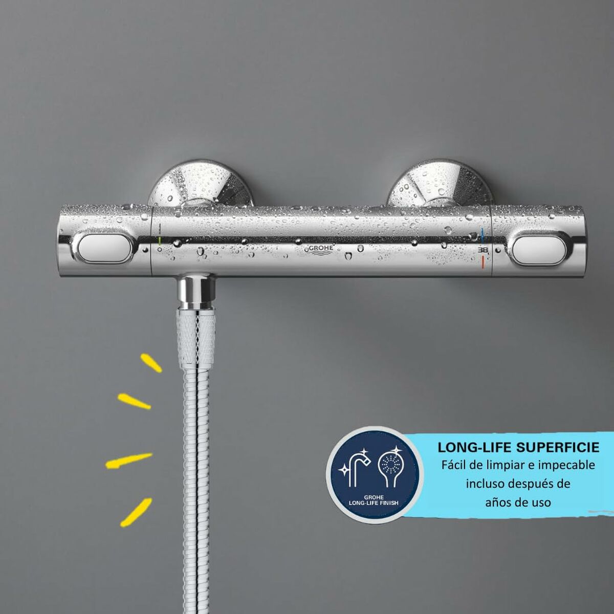 Alcachofa de Ducha Grohe Metal