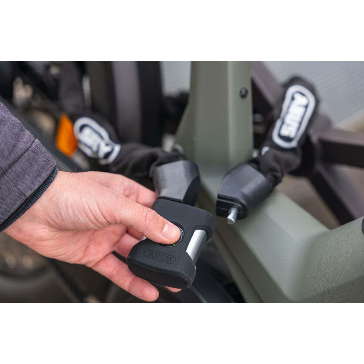 Cable con candado ABUS